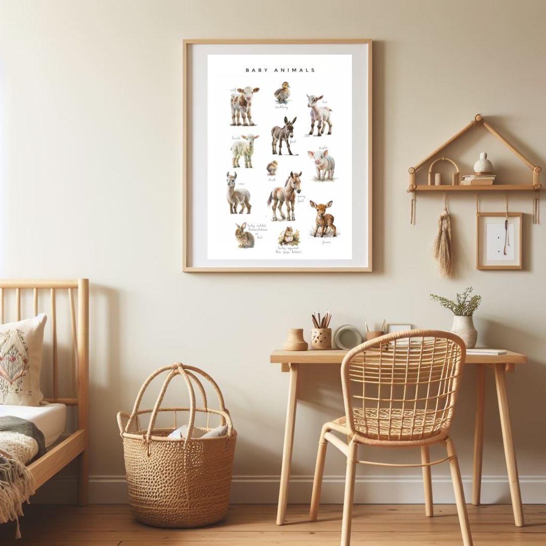 Animal Poster Set | Montessori