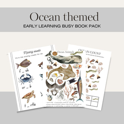 Ocean Themed Activity | Class Bundle